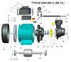 Насос вихровий 0.11 кВт LEO XKm50-1