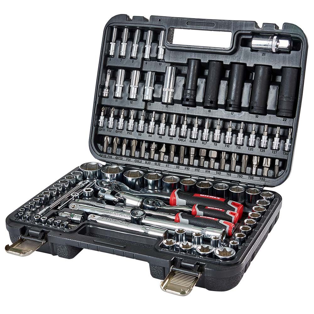 Набір головок торцевих із тріскачкою Vitals Master Impact + Superlock 186169
