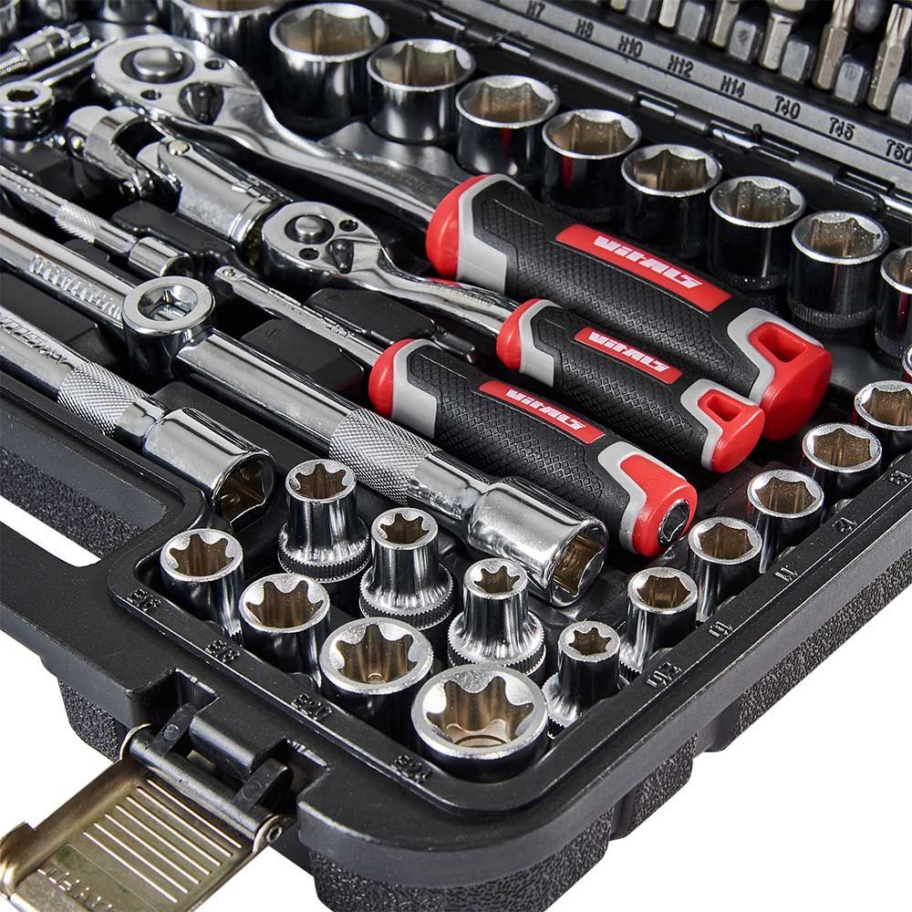 Набір головок торцевих із тріскачкою Vitals Master Impact + Superlock 186169