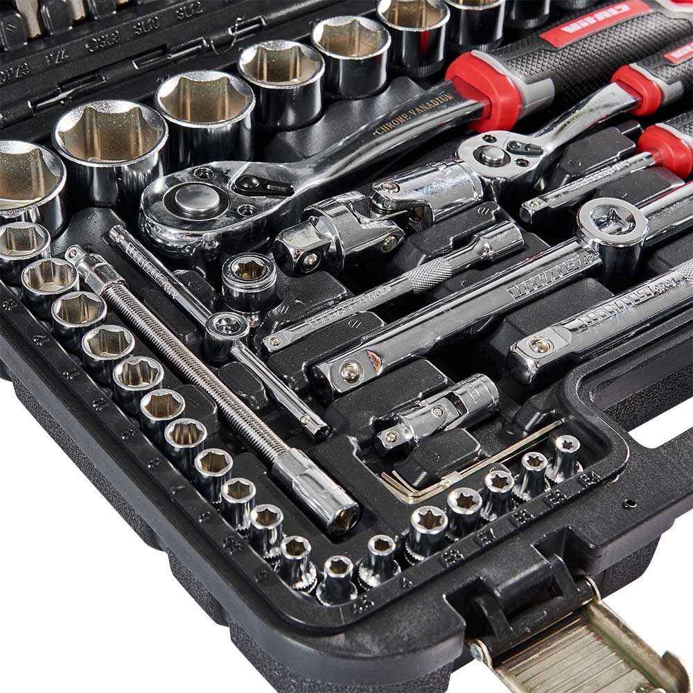 Набір головок торцевих із тріскачкою Vitals Master Impact + Superlock 186169