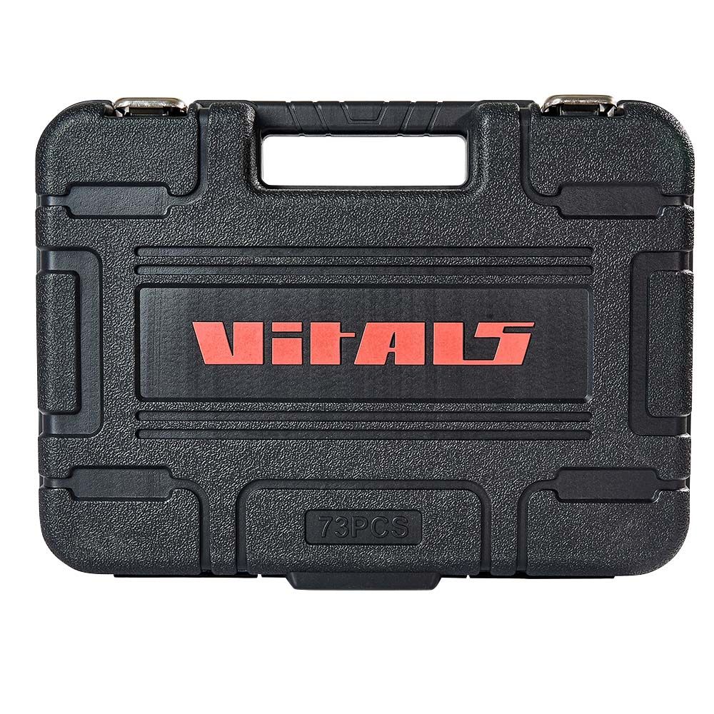 Набір головок торцевих із тріскачкою Vitals Master 186166