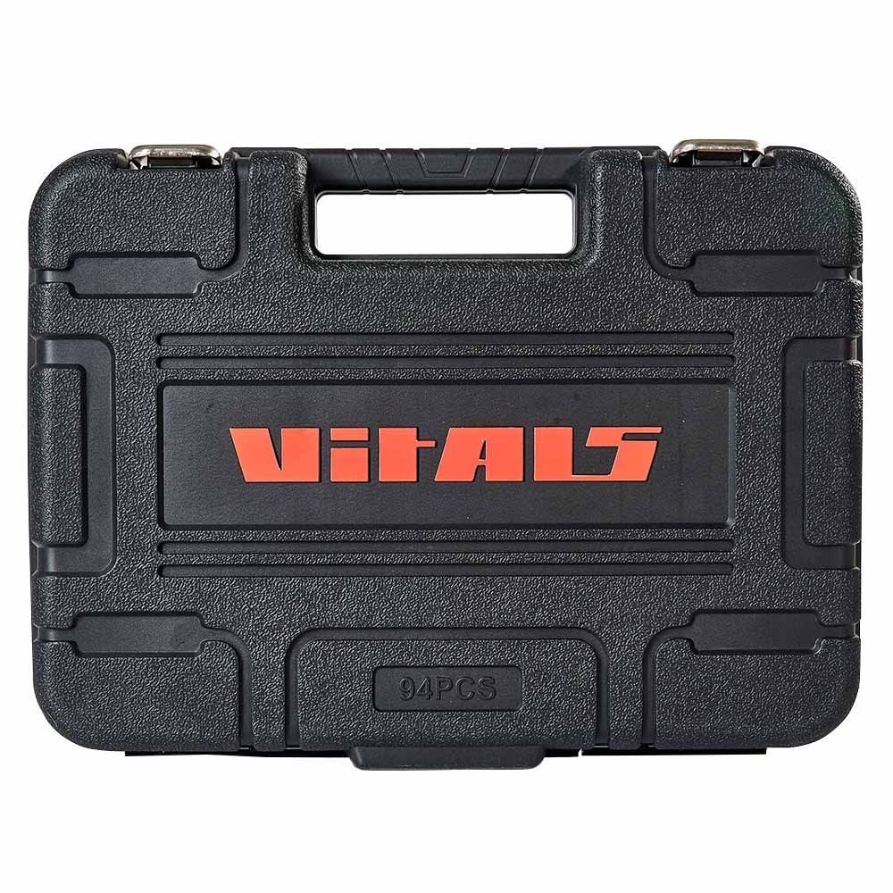 Набір головок торцевих із тріскачкою Vitals Master 186168
