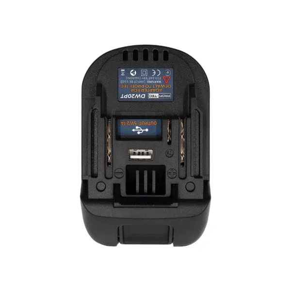 Адаптер PROFI-TEC DW20PT з батареї DeWalt / Milwaukee на Makita