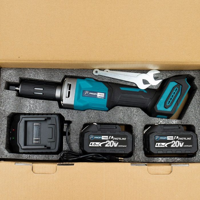Шліфувальна машина пряма акумуляторна PROFI-TEC PDG36BL POWERLinе 4.0 Аг 1шт