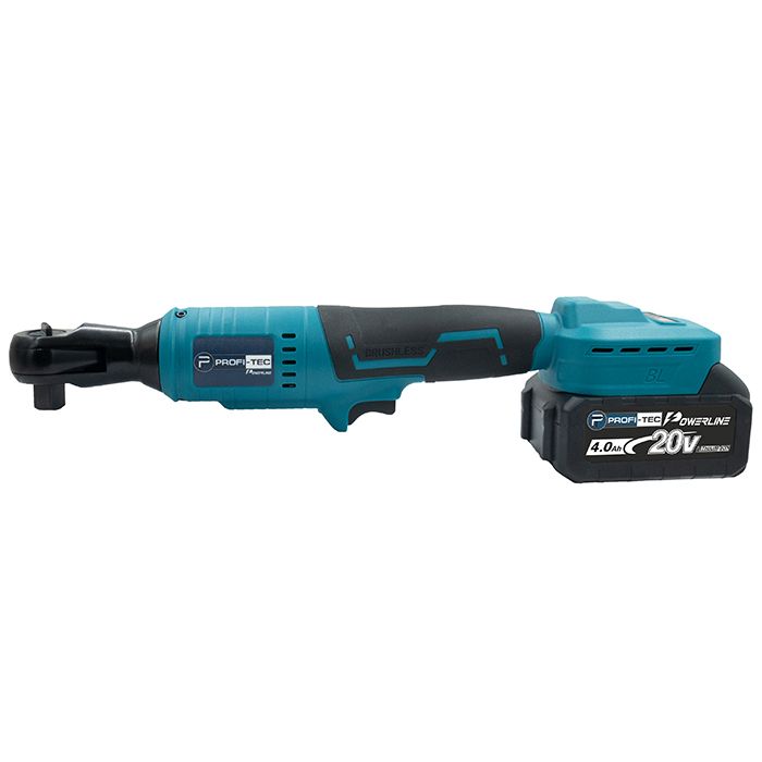 Гайковерт кутовий акумуляторний PROFI-TEC DWR1110BL POWERLine 4.0 Аг 2шт