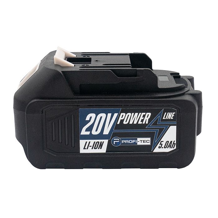 Акумулятор 20 В на 4.0 Аг PROFI-TEC PT2040EP POWERLine високострумовий з індикатором