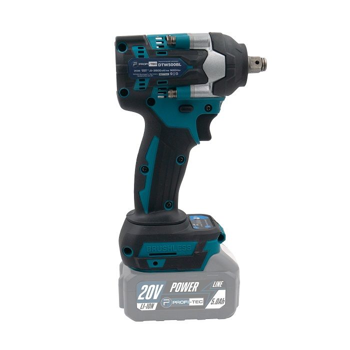 Набір інструментів акумуляторний  PROFI-TEC Combo Set 2/1 POWERLine DGA20BL, DTW500BL