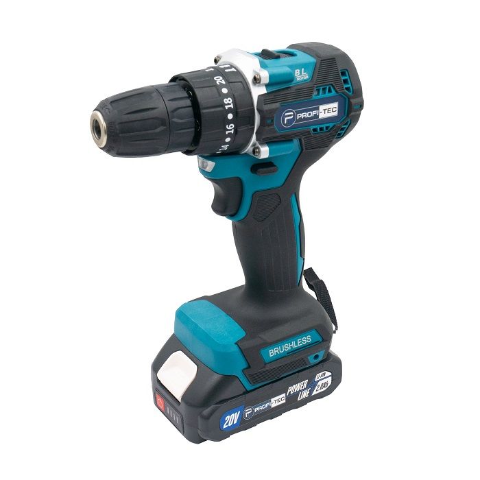 Шурупокрут акумуляторний PROFI-TEC PCD4020BL POWERLine