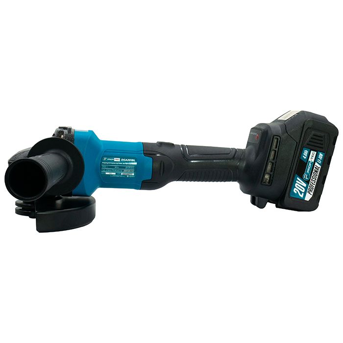 Болгарка акумуляторна PROFI-TEC DGA201BL POWERLine 4.0 Аг 2шт