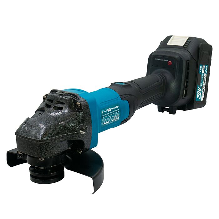 Болгарка акумуляторна PROFI-TEC DGA201BL POWERLine 4.0 Аг 2шт