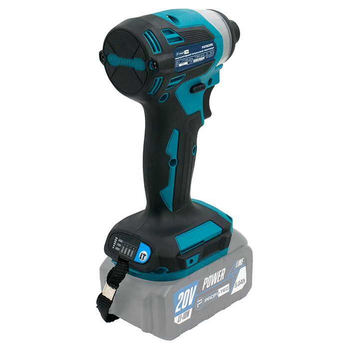 Импульсный винтоверт импакт аккумуляторный PROFI-TEC PID1820BL POWERLine без акб