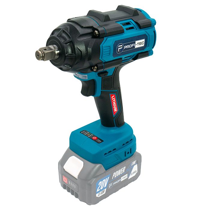 Гайковерт акумуляторний PROFI-TEC PTW820BL POWERLine без акб