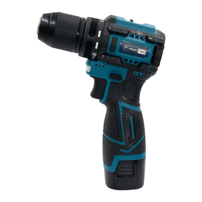 Шуруповерт акумуляторний PROFI-TEC PCD35168BL 2.0 Аг 2шт