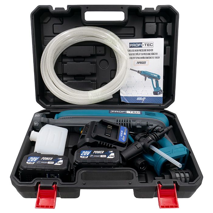 Акумуляторна мийка високого тиску PROFI-TEC PHPW3020 POWERLine