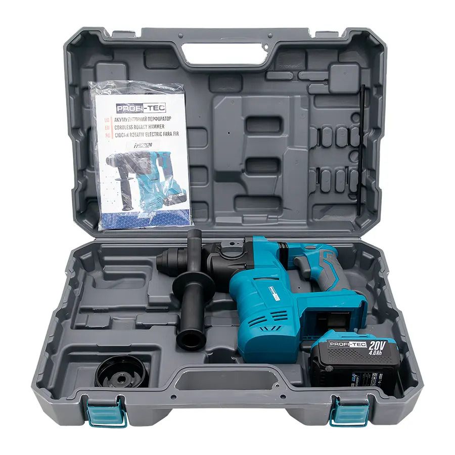 Перфоратор акумуляторний PROFI-TEC PPBH2520 POWERLine акб 1