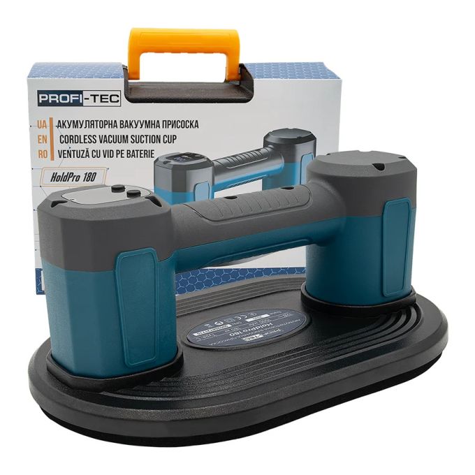 Присоска вакуумна акумуляторна PROFI-TEC HoldPro 180