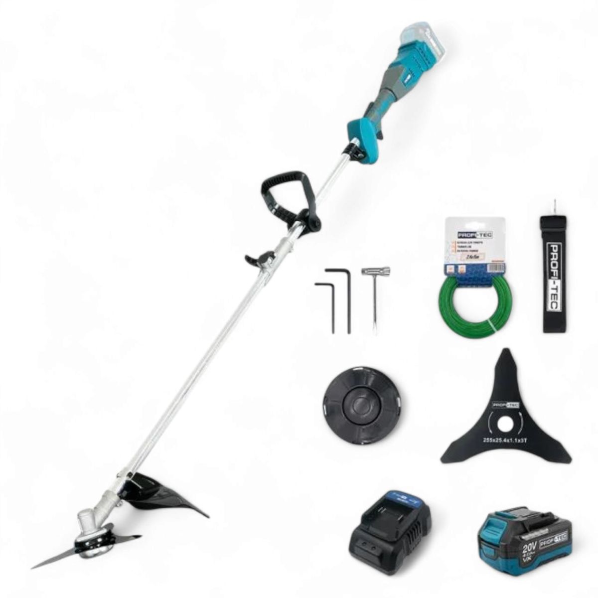 Тример аккумуляторный PROFI-TEC PGT9520 Германия