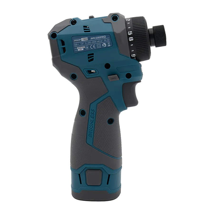 Шурупокрут акумуляторний PROFI-TEC PPCD5516Q