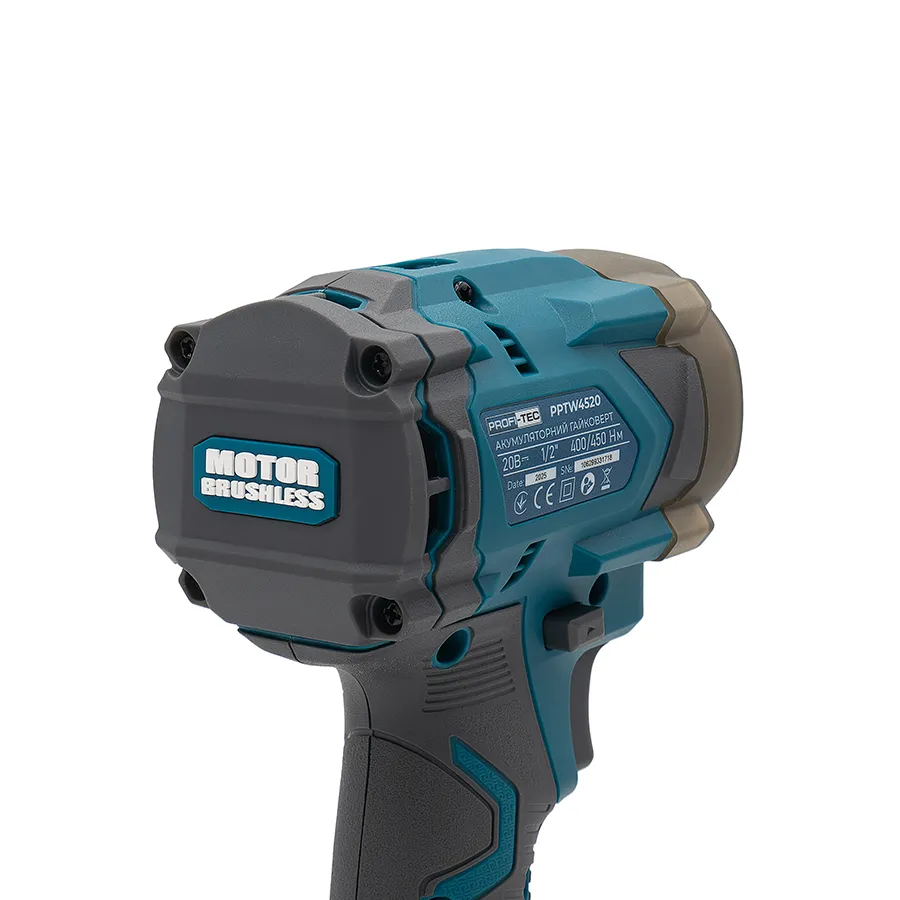Гайковерт акумуляторний PROFI-TEC PPTW4520 POWERLine