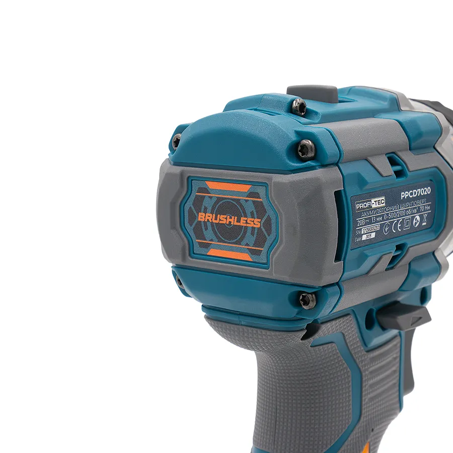 Шурупокрут дриль акумуляторний PROFI-TEC PPCD7020 UltraCore 4.0 Аг