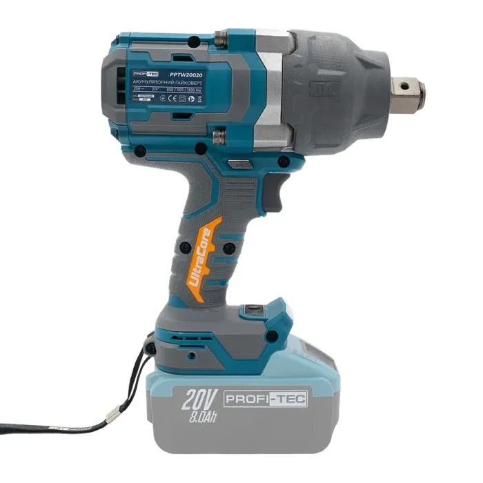 Гайковерт акумуляторний 2000 Nm PROFI-TEC PPTW20020 UltraCore