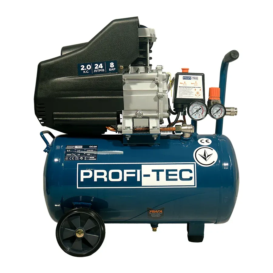 Компресор масляний PROFI-TEC OC-24