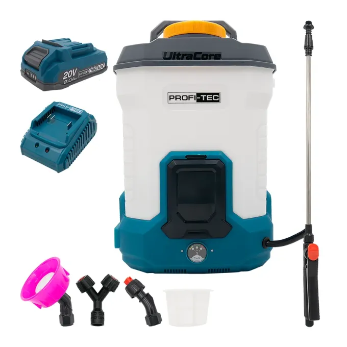 Обприскувач акумуляторний PROFI-TEC PS-12L/20V