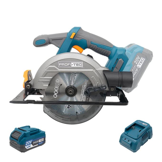 Циркулярна пила акумуляторна PROFI-TEC PPCA1620