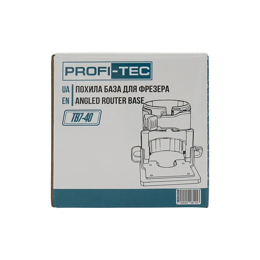 Похила база для фрезера PROFI-TEC TB7-40
