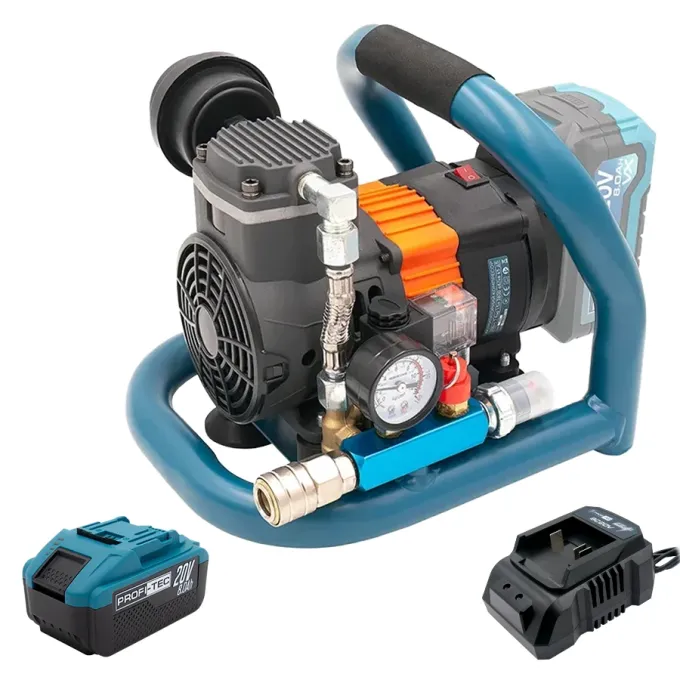 Автомобильный компрессор аккумуляторный PROFI-TEC PAC0715 UltraCore