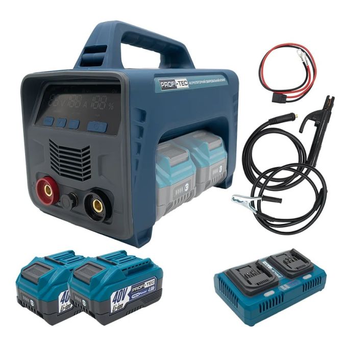 Зварювальний апарат акумуляторний PROFI-TEC PCWM12040PP