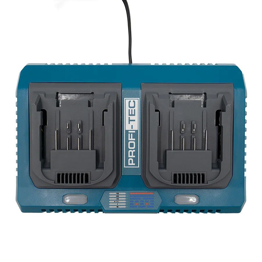 Зарядне для акумулятора двопортовий PROFI-TEC QBCD40/4PP dual quick