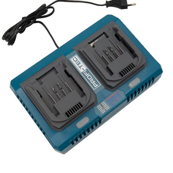 Зарядне для акумулятора двопортовий PROFI-TEC QBCD40/4PP dual quick