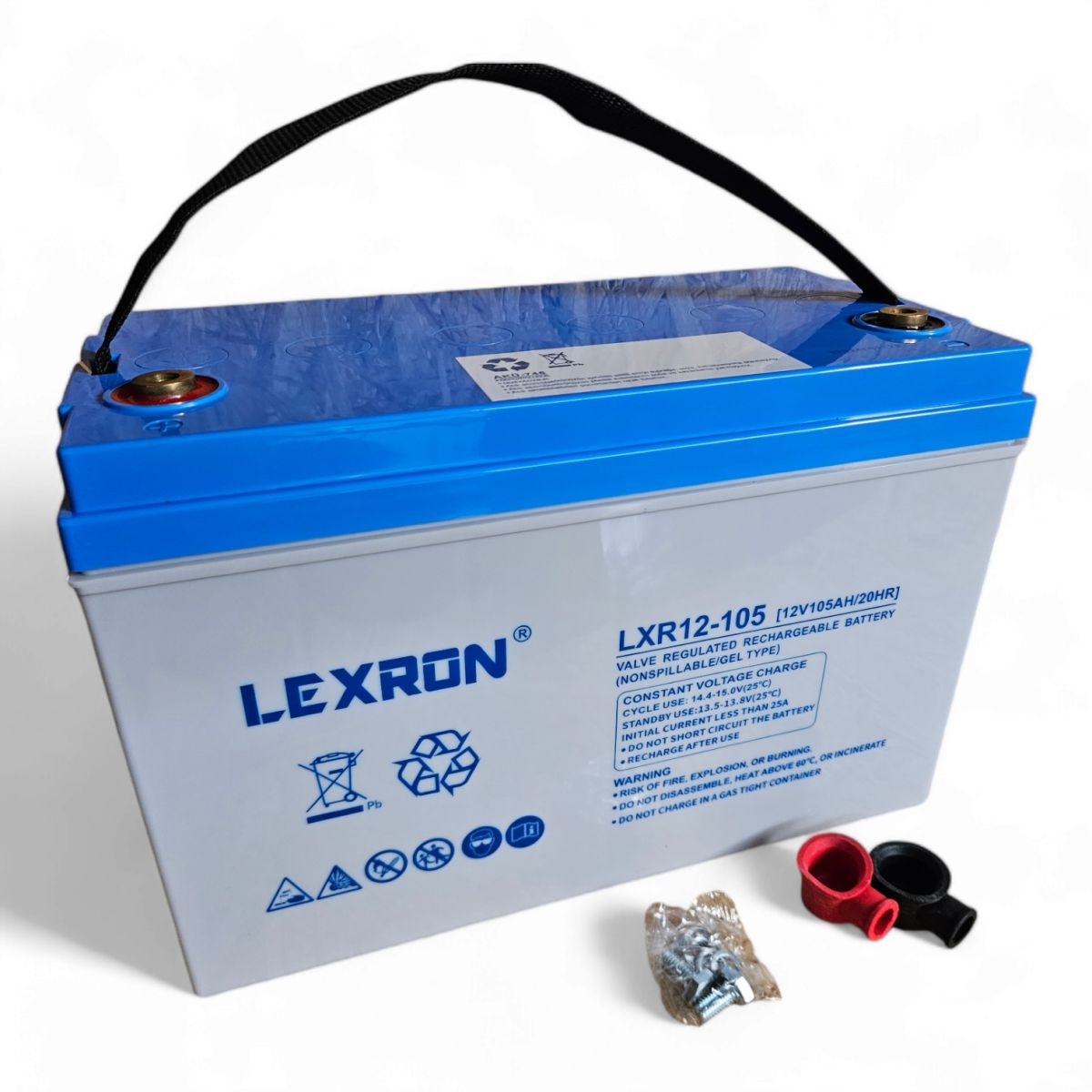 Аккумулятор гелевый тяговой 105 А/час 12в LexRon Турция