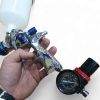 Редуктор и регулятор давления для краскопульта с манометром 1/4" Sigma 7033011