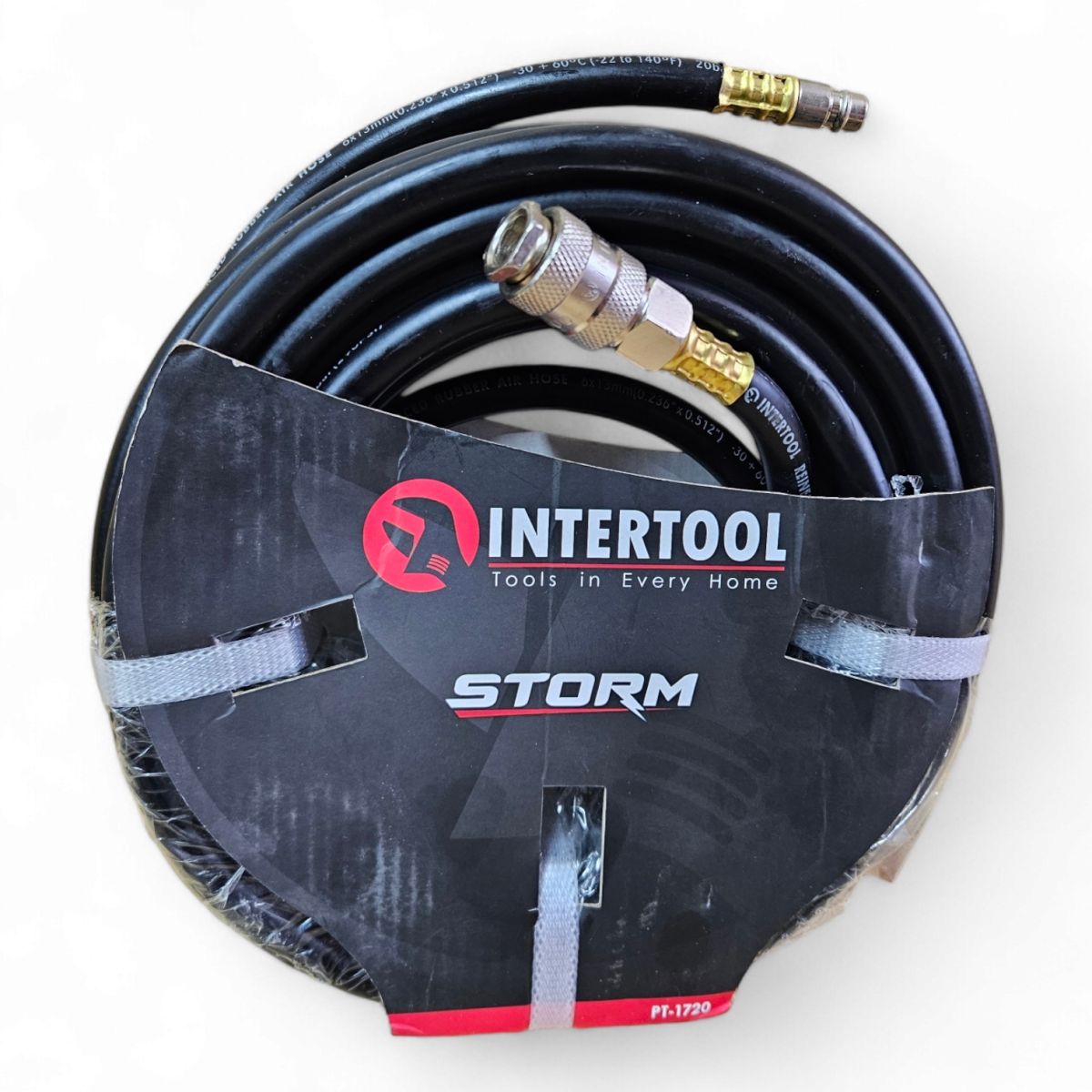 Шланг для компрессора 10 м Intertool STORM 10.6/13