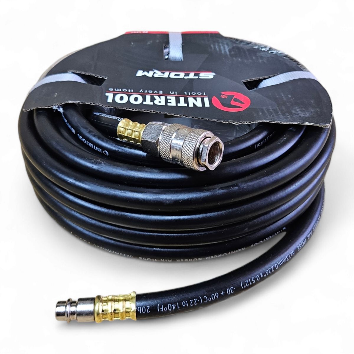 Шланг для компрессора 10 м Intertool STORM 10.6/13
