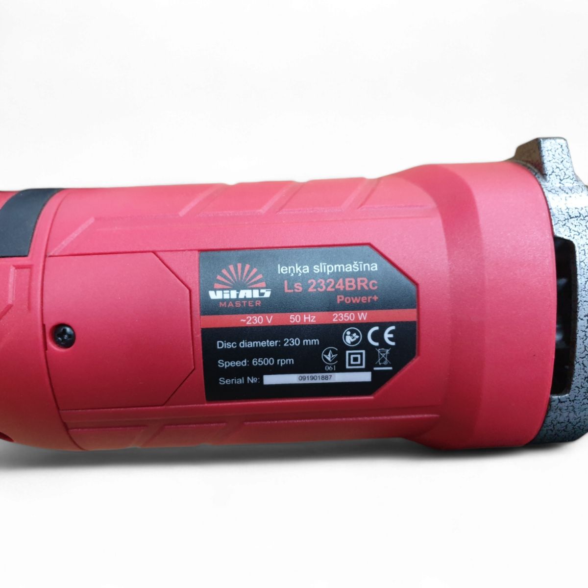Болгарка 230 мм Vitals Ls 2324 BRc Power + Латвія