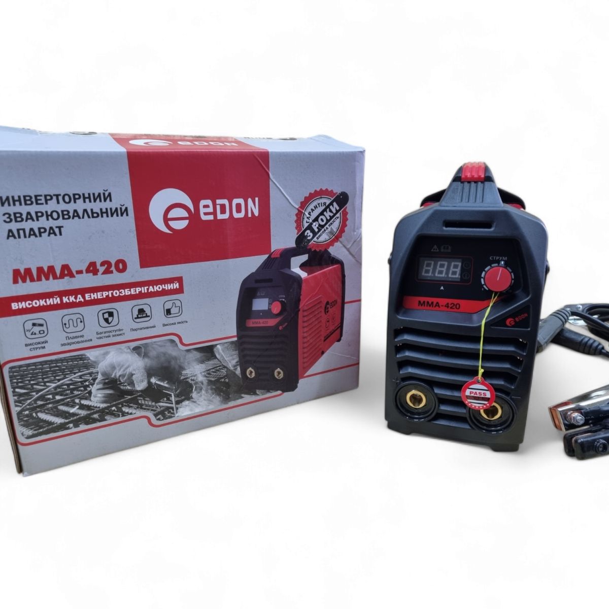 Сварочный аппарат инверторный Edon ММА-420