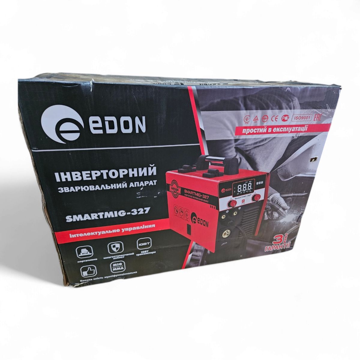 Полуавтомат сварочный инвертоный Edon MIG/ММА-327