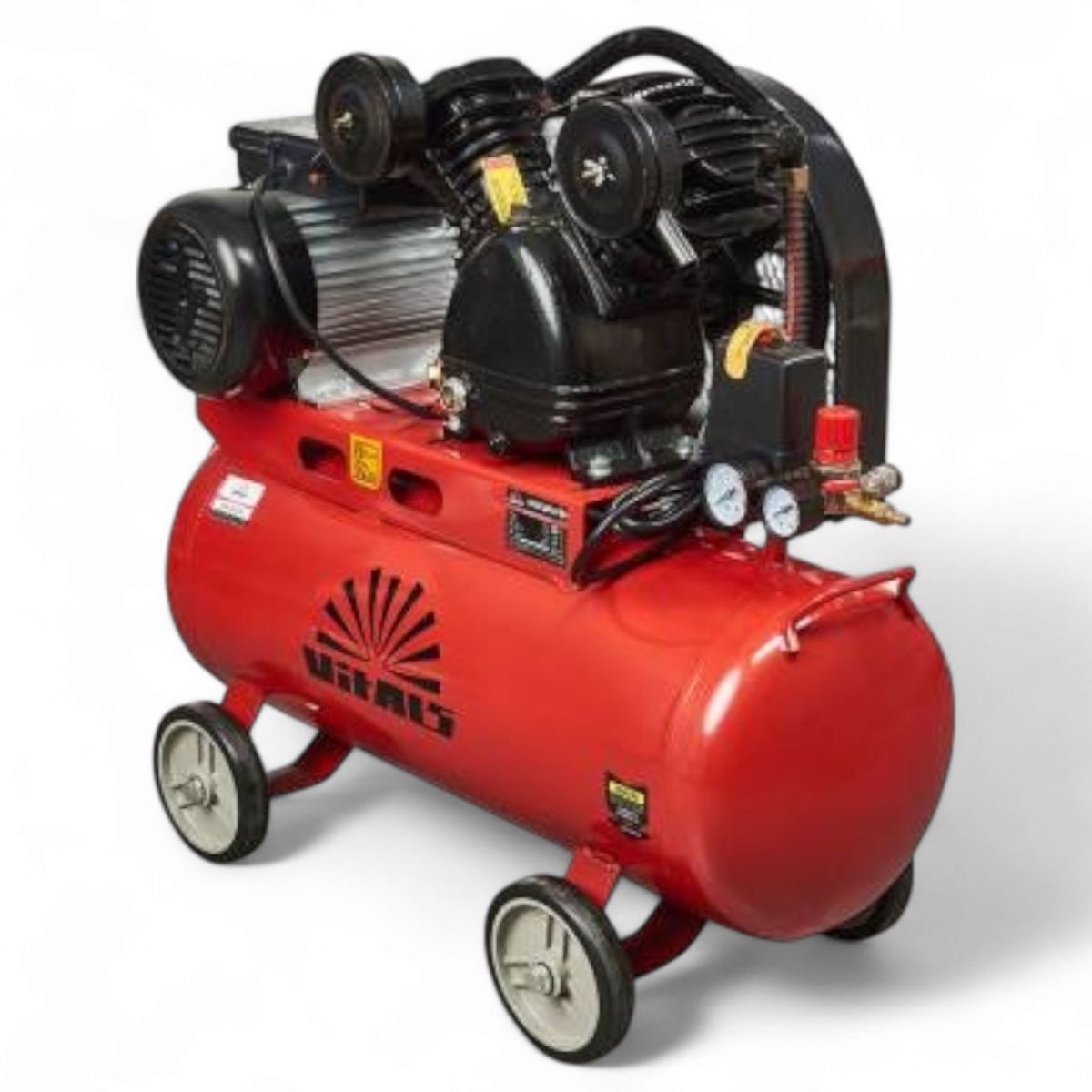 Компрессор 50 л ременной Vitals GK50.j65v2-8a Латвия