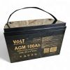 Аккумулятор гелевый тяговой AGM 100 Ач 12в Volt Польша