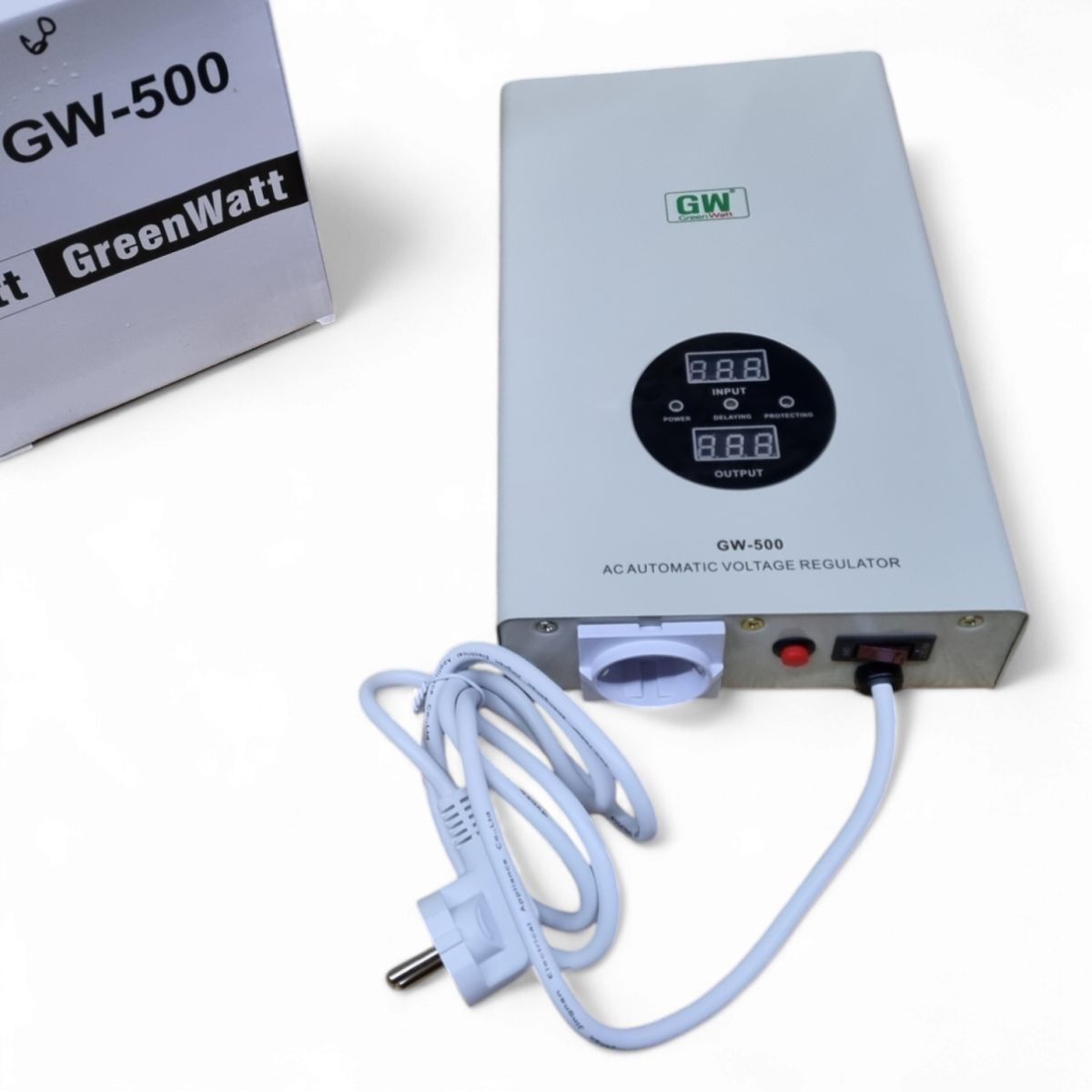 Стабилизатор напряжения 500 Вт выпрямитель GreenWATT GW 500