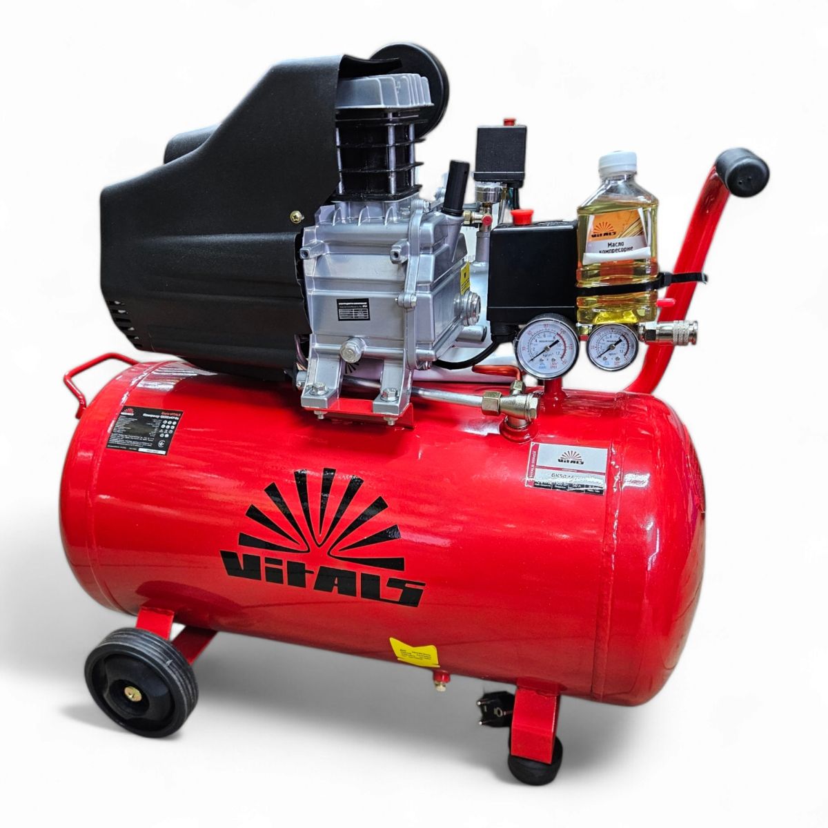 Компрессор 50 л Vitals GK50.j47-8a Латвия
