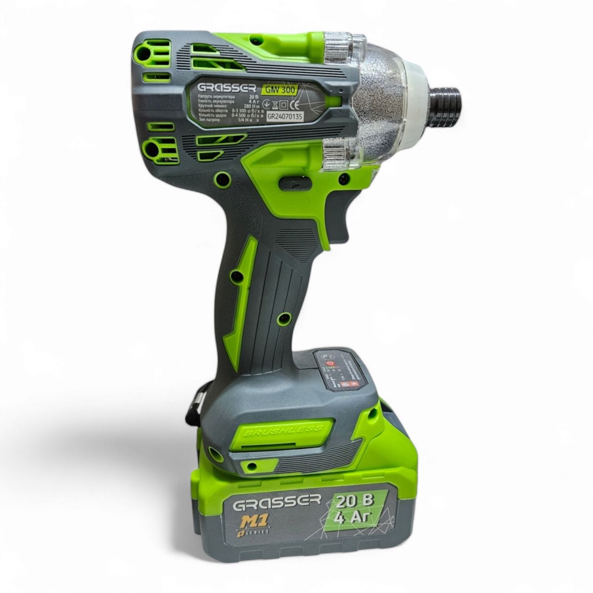 Impact ударный шуруповерт винтоверт Grasser GW 300 280 Nm Германия