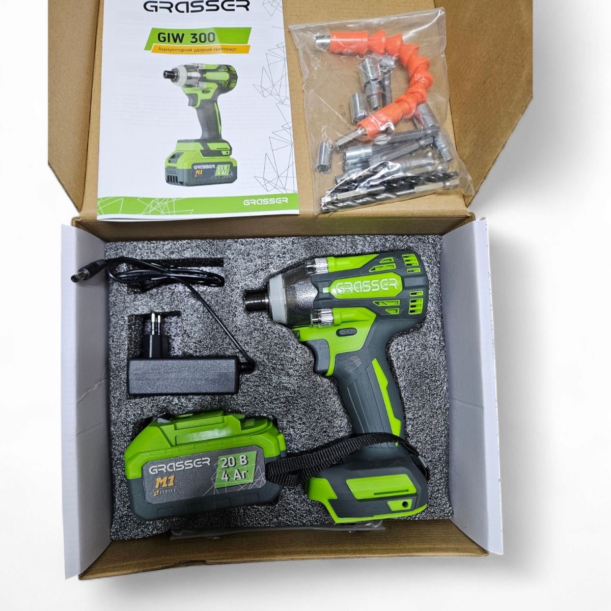 Impact ударный шуруповерт винтоверт Grasser GW 300 280 Nm Германия