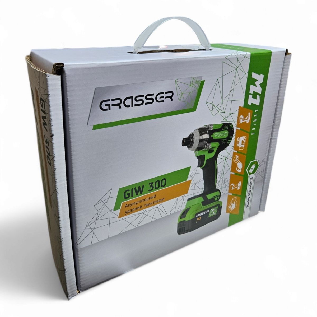 Impact ударный шуруповерт винтоверт Grasser GW 300 280 Nm Германия