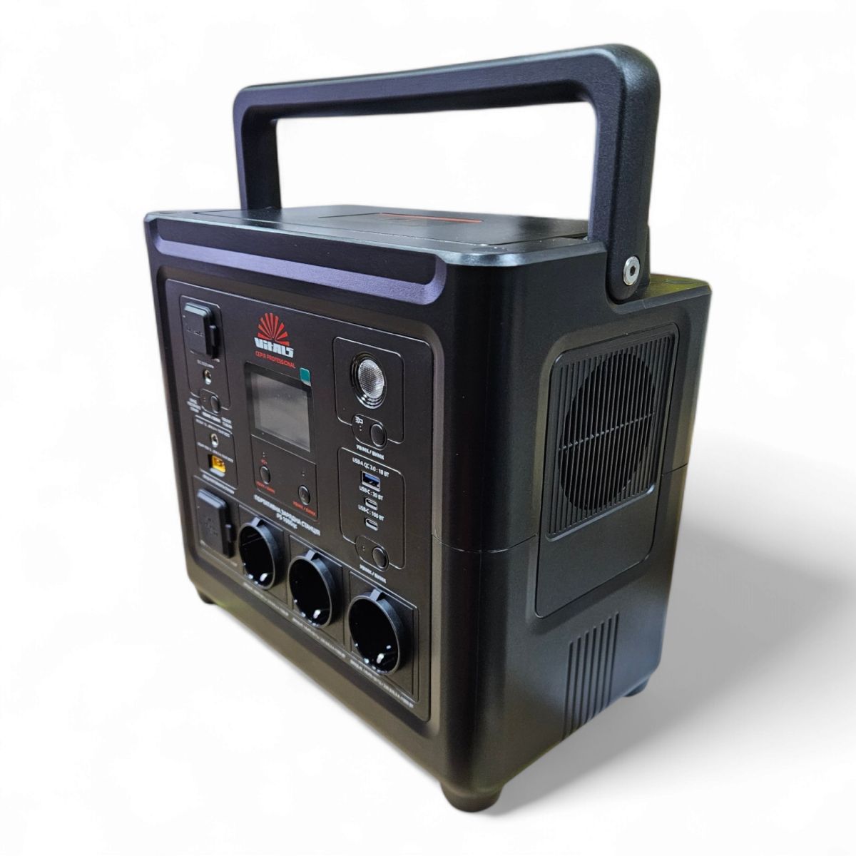 Портативная зарядная станция LiFePO4 1400 Вт VITALS Professional PS 1000qc