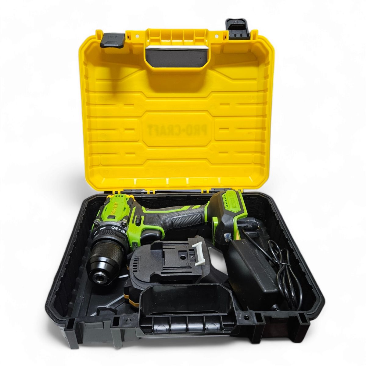 Шуруповерт аккумуляторный бесщеточный Procraft PA18Pro Германия