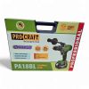 Шуруповерт аккумуляторный ударный бесщеточный Procraft Industrial PA18BL Extra Германия
